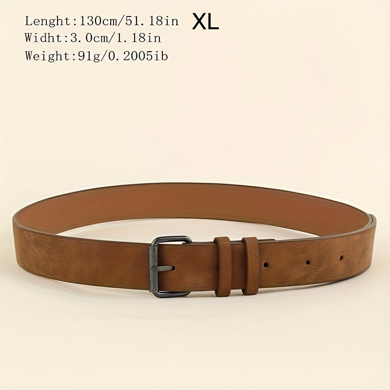 Ceinture Homme Cuir PU Style Rétro