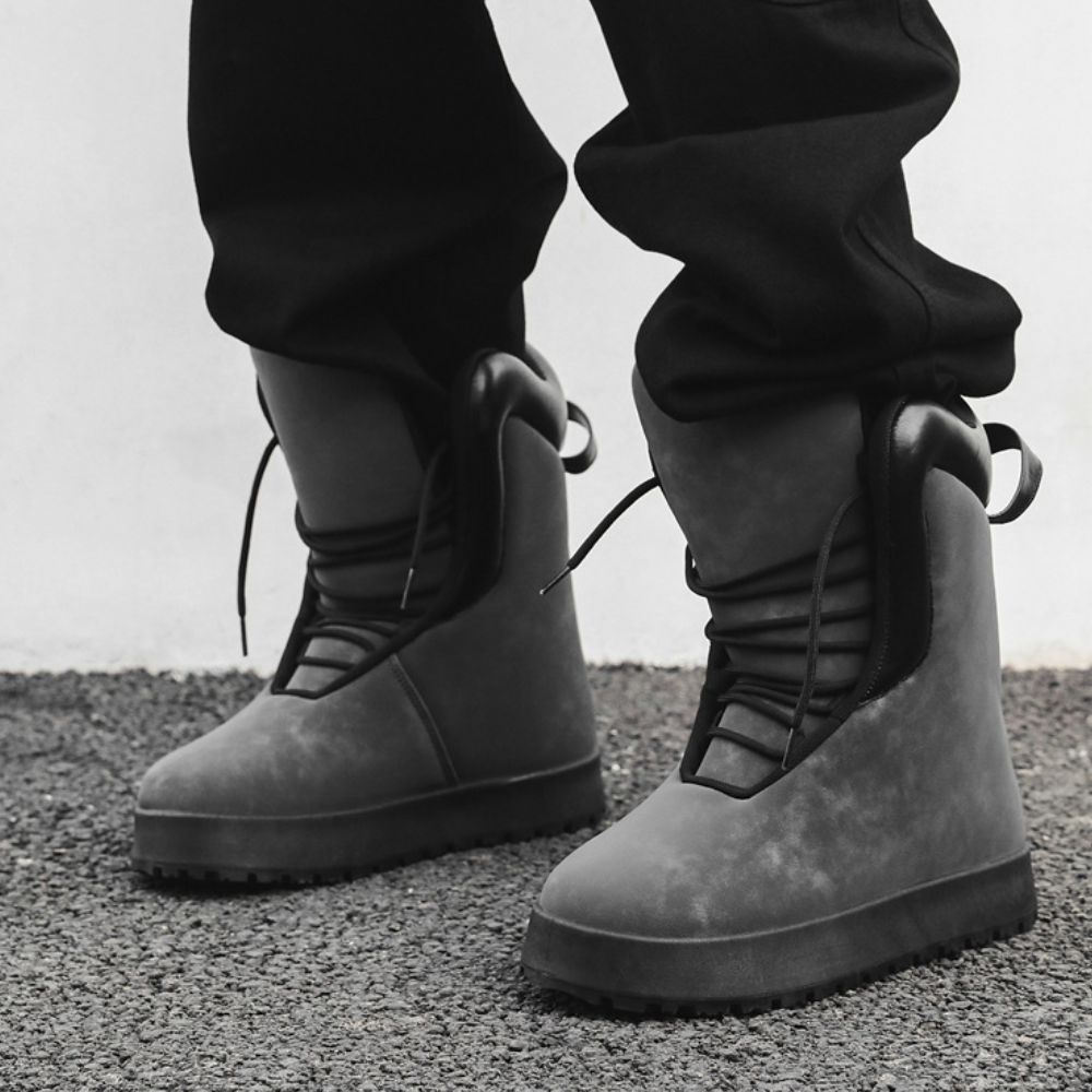 Bottes Cowboy Homme Cuir Noir Modernes