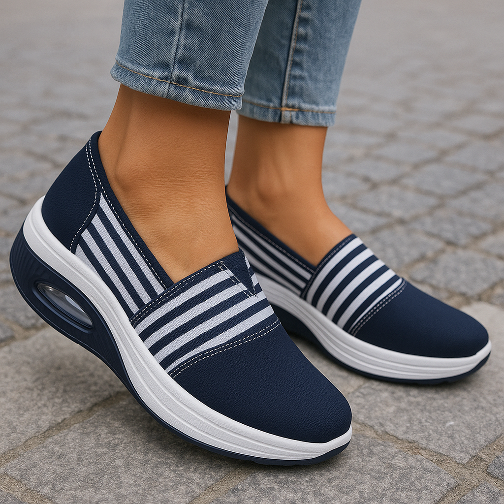 StrideEase™ – Chaussure Femme Confortable & Facile à Enfiler