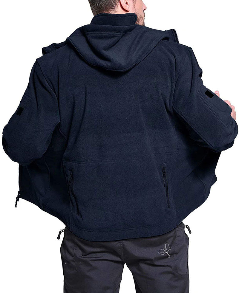 Veste Polaire Homme Imperméable et Chaude
