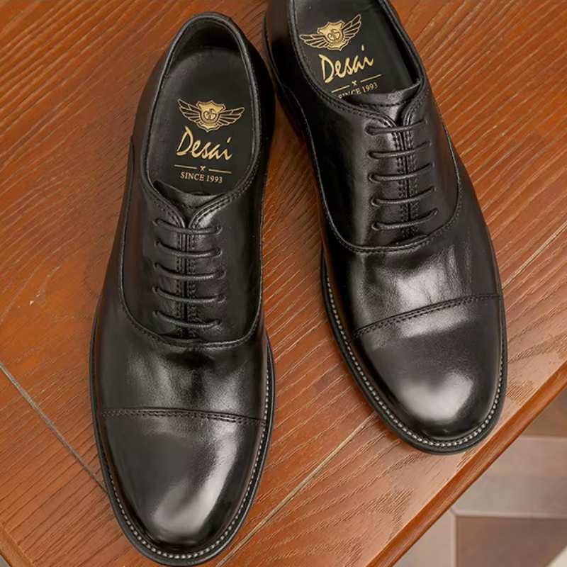 Chaussures homme cuir brun casual