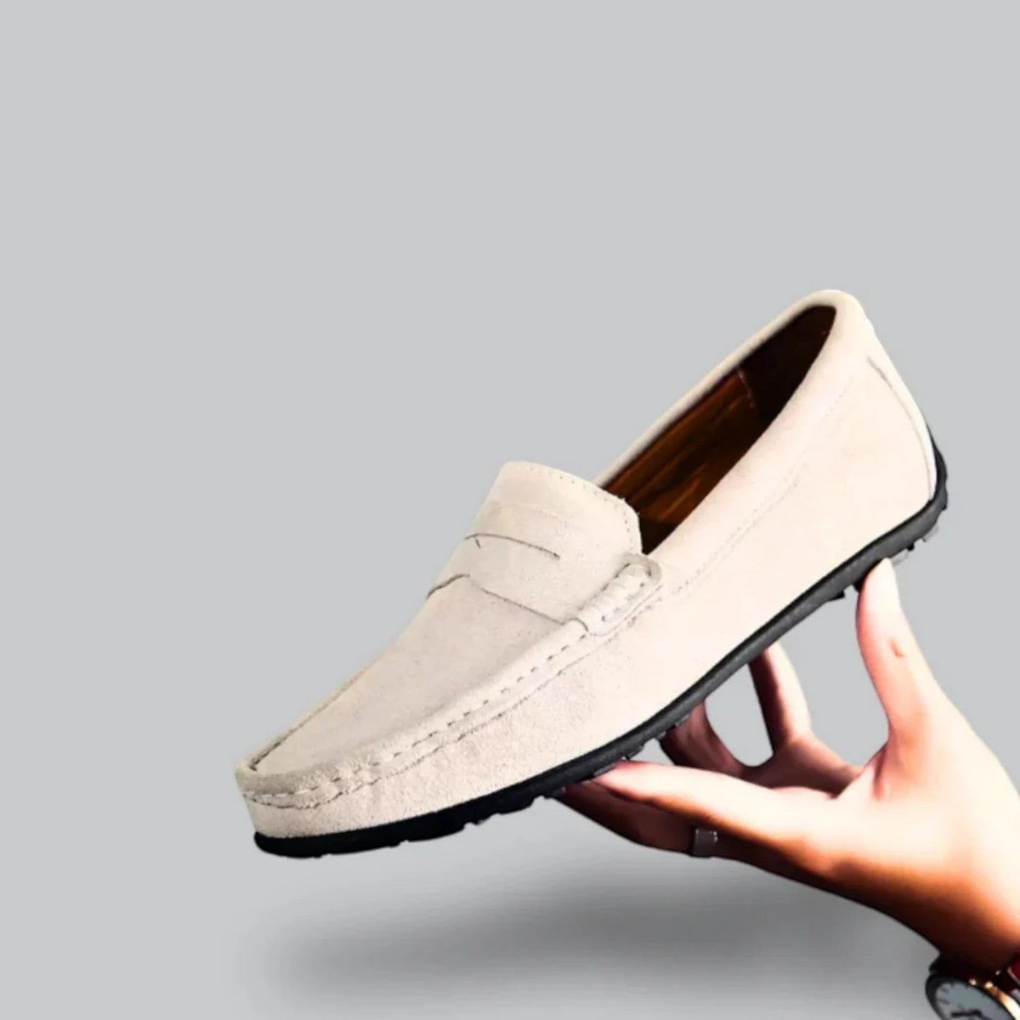 Mocassins Homme Classiques et Confortables en Cuir