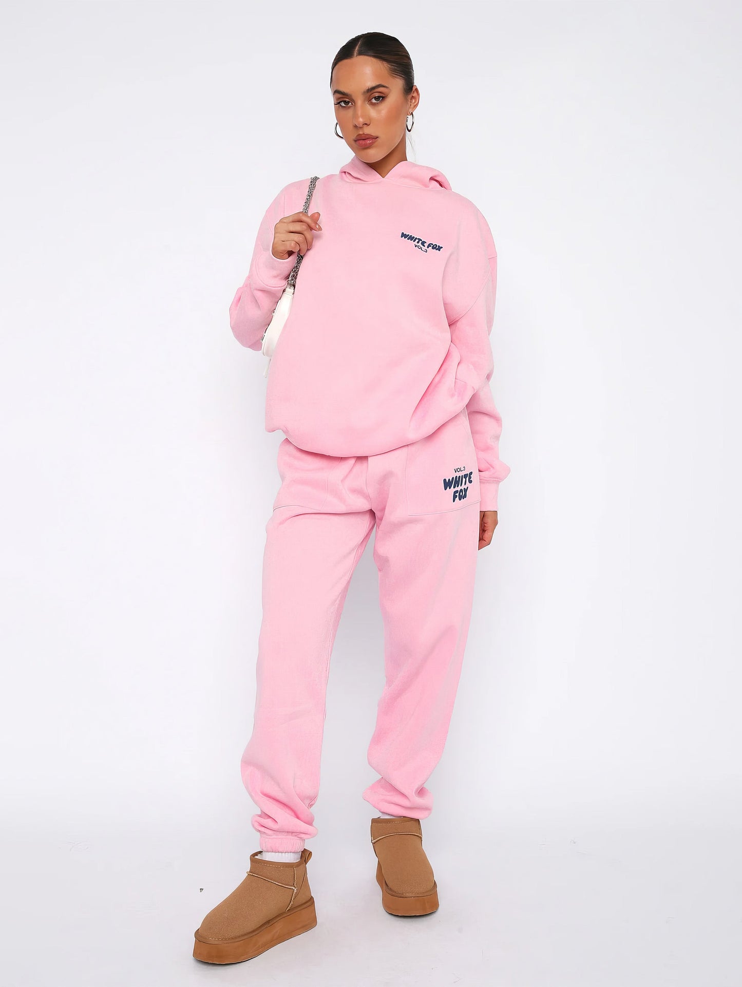 Ensemble Jogging Femme Coton Oversize Sweat à Capuche Pantalon