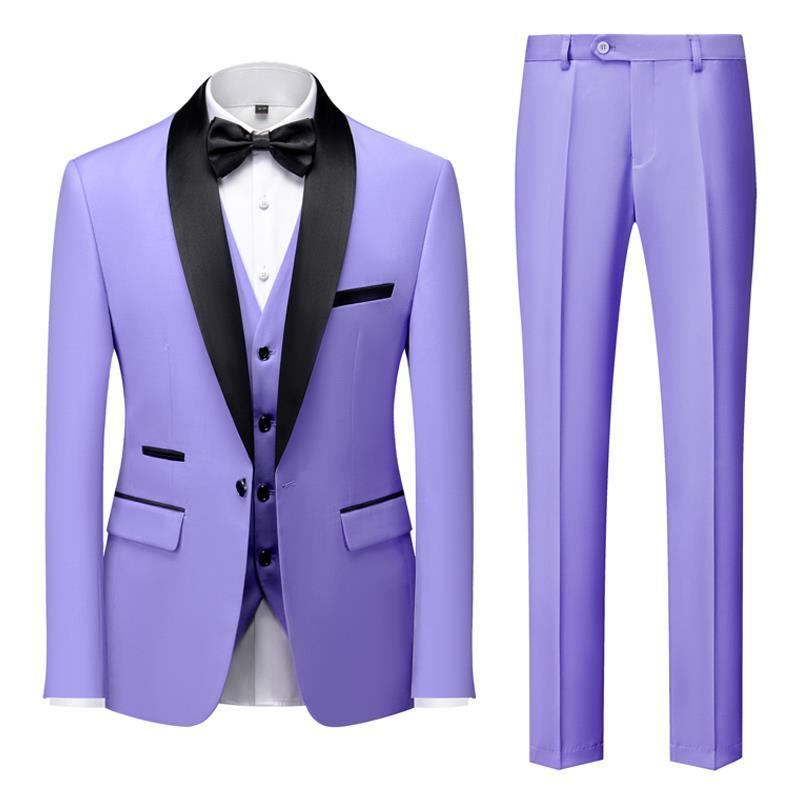 Costume Homme noir Élégant avec Nœud Papillon