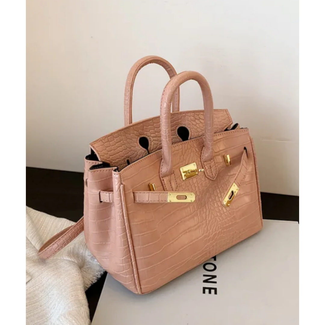 Sac à main en cuir blanc femme élégant avec sangles réglables