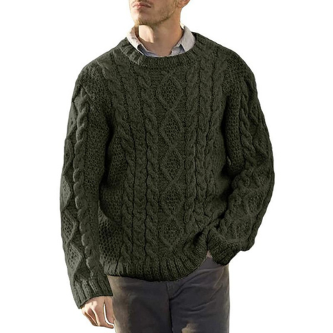 Pull Homme Hiver Doux et Épais
