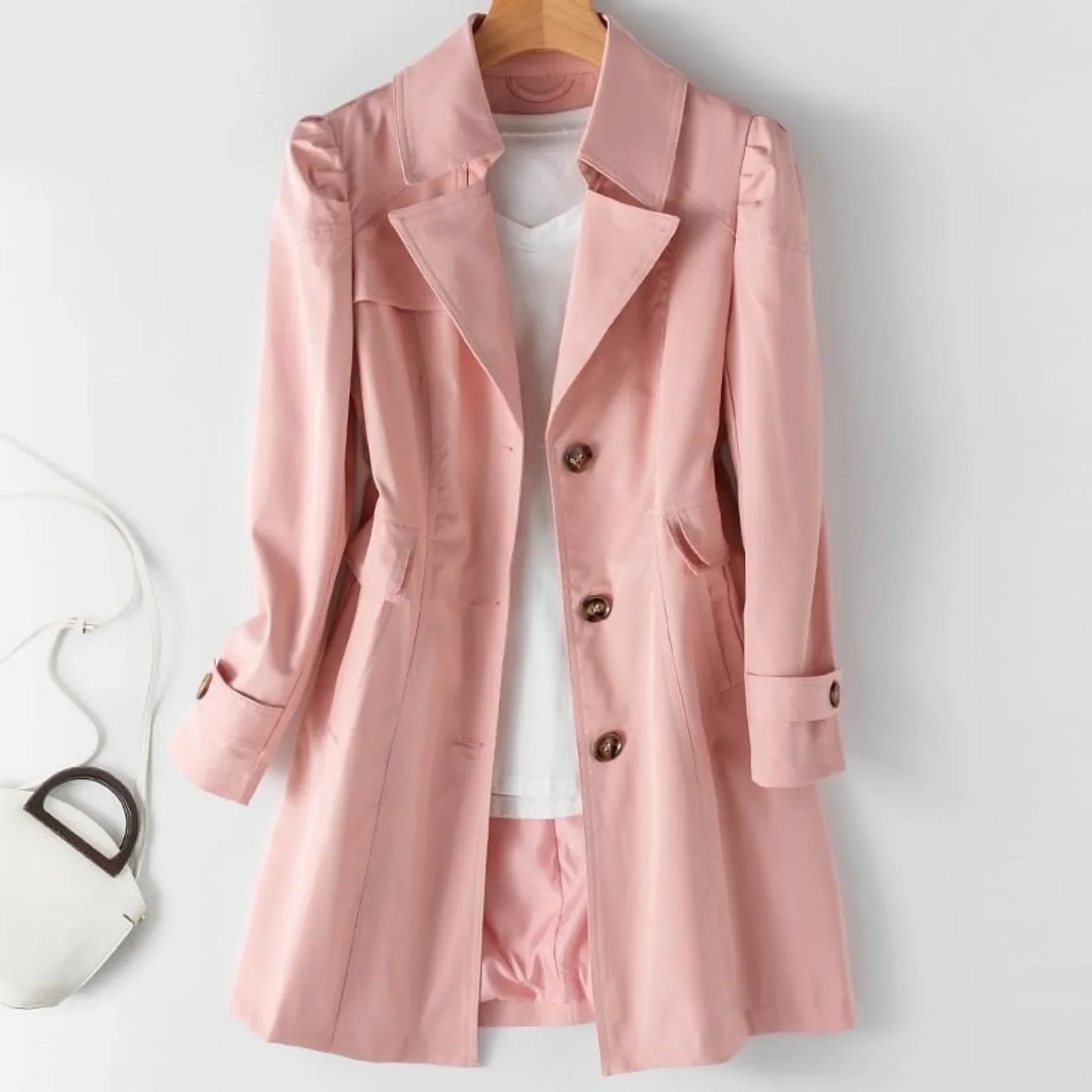 Manteau Femme Élégant Imperméable