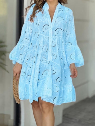 Robe Été Femme Légère et Décontractée en Tissu Respirant