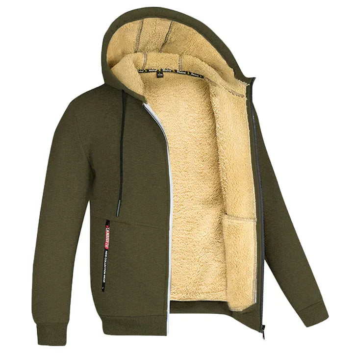 Veste Hiver Homme Polaire Chaude et Légère