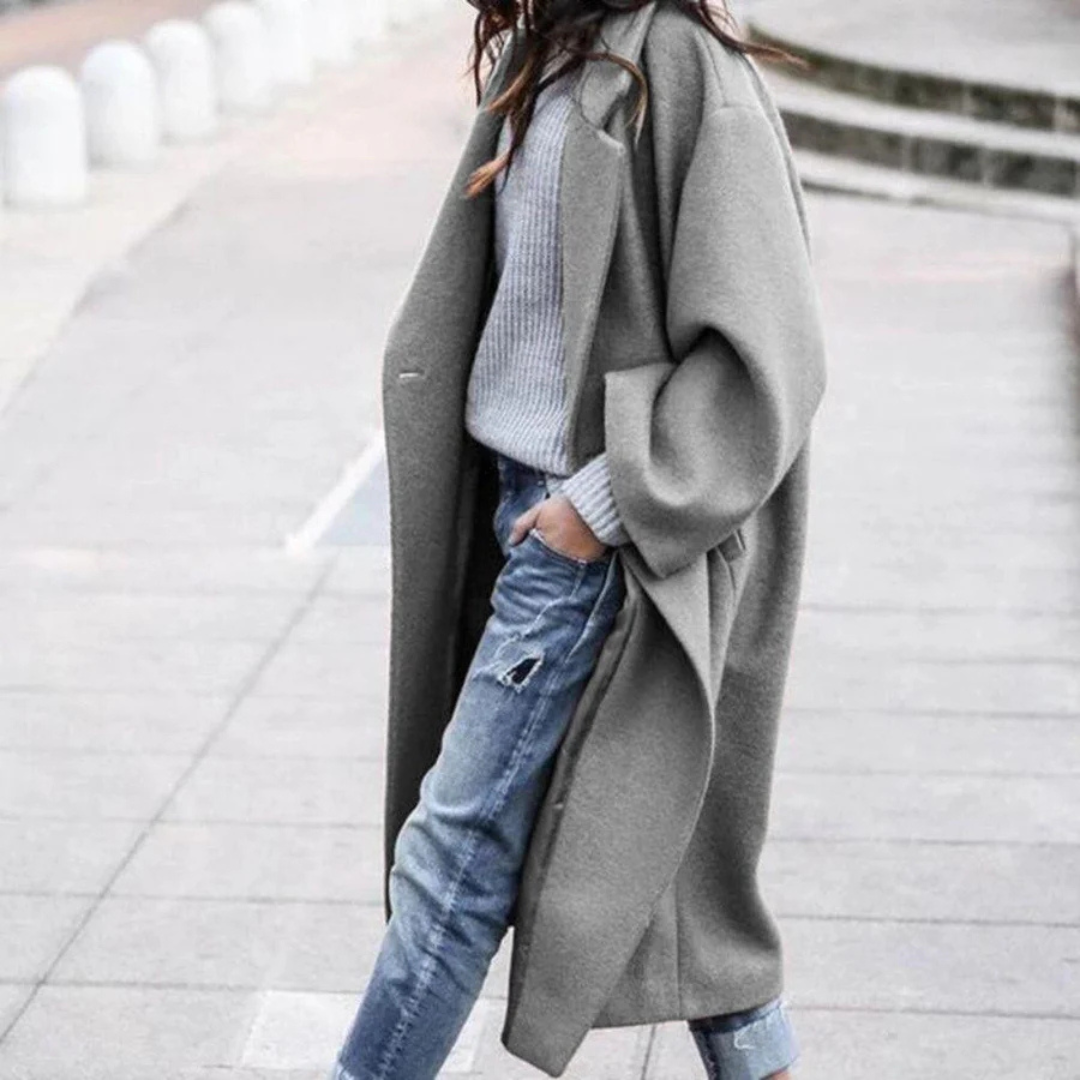 Manteau Trench Hiver Chic Féminin