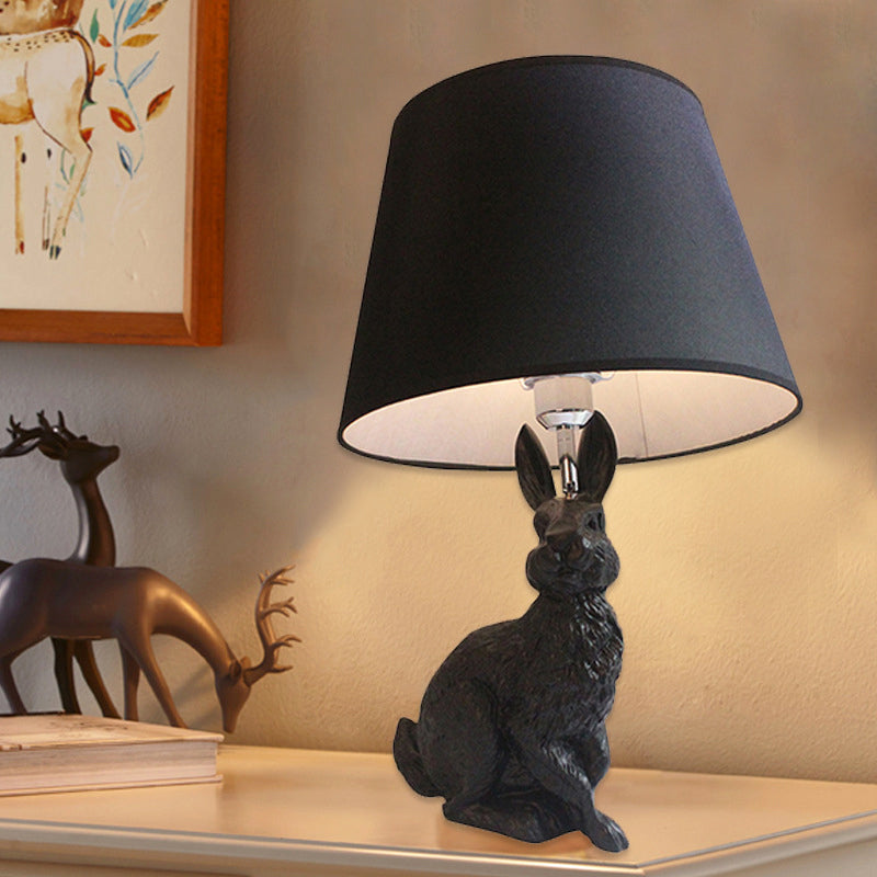 Lampe de Bureau Originale Lapin En Bois - PanierRoyale