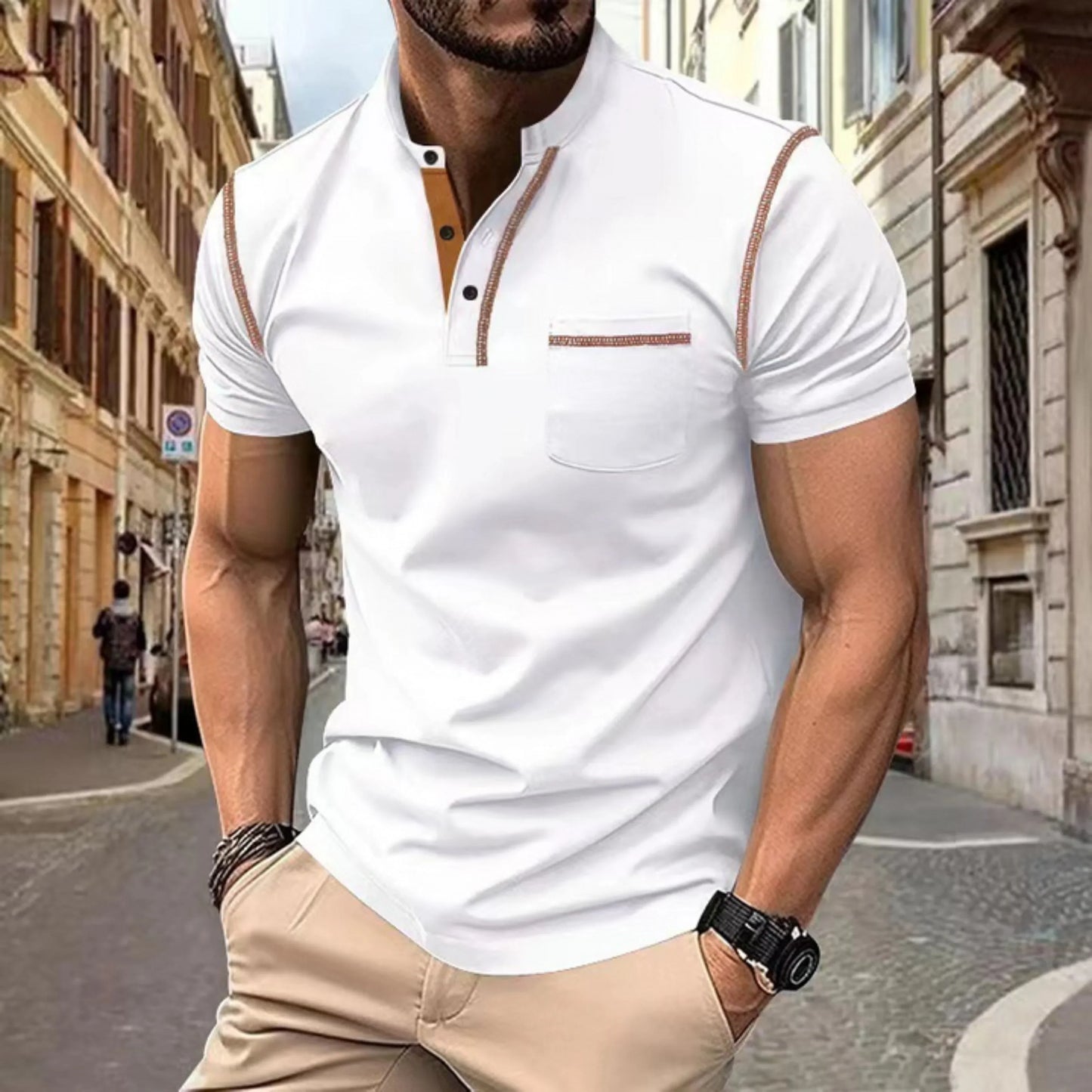 Chemise Polo Homme Classique et Confortable