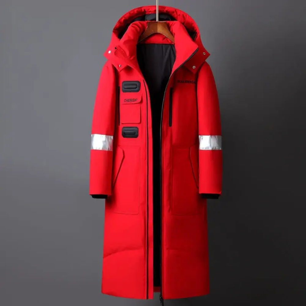 CLEMENT - Manteau d'Hiver Capuche pour Homme