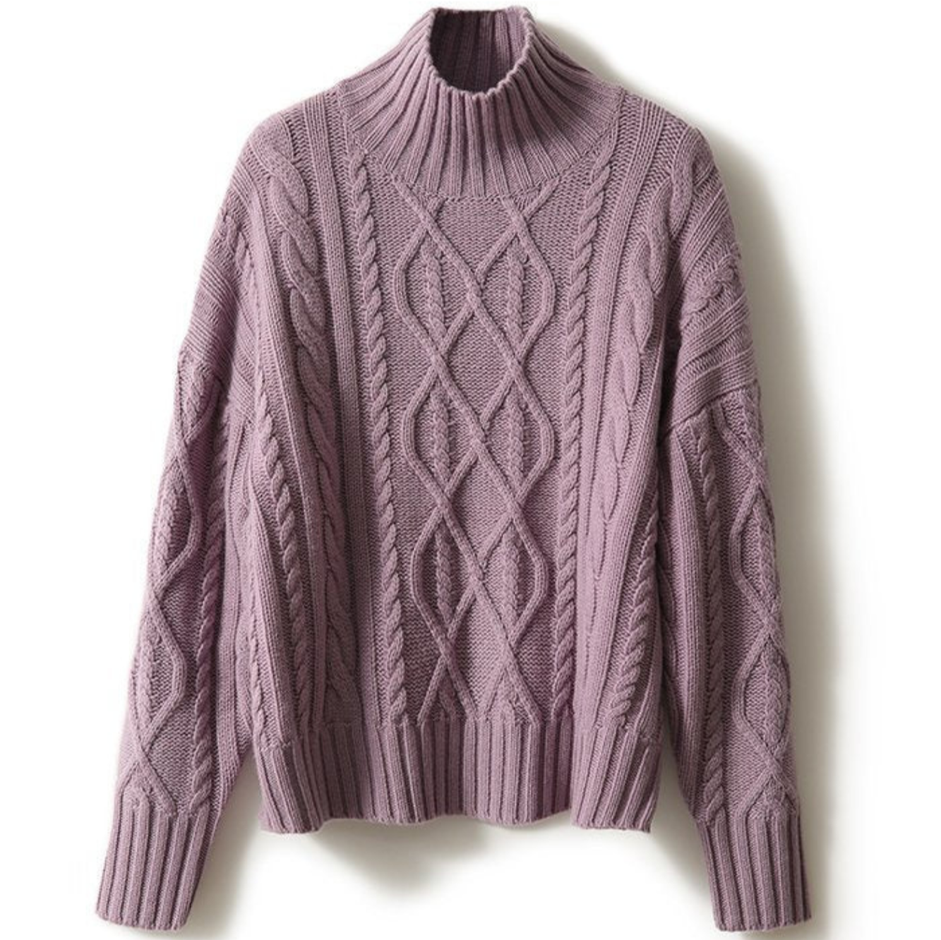 Pull Femme Rose Doux et Élégant - PanierRoyale