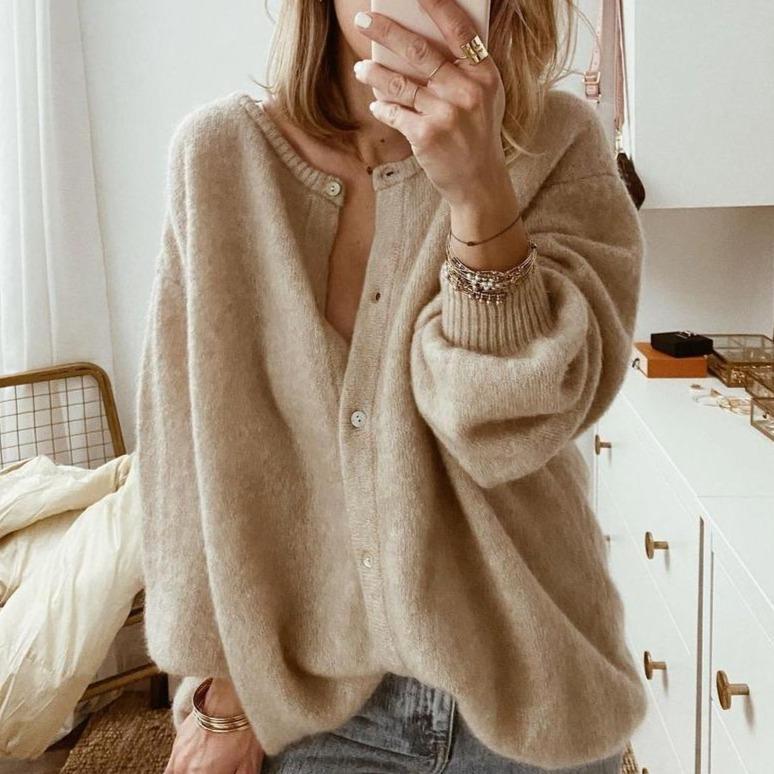 Gilet femme doux et chaud avec fermeture éclair - PanierRoyale