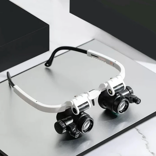 Lampe de Loupe LED avec Lentille Réglable et Éclairage Puissant - PanierRoyale
