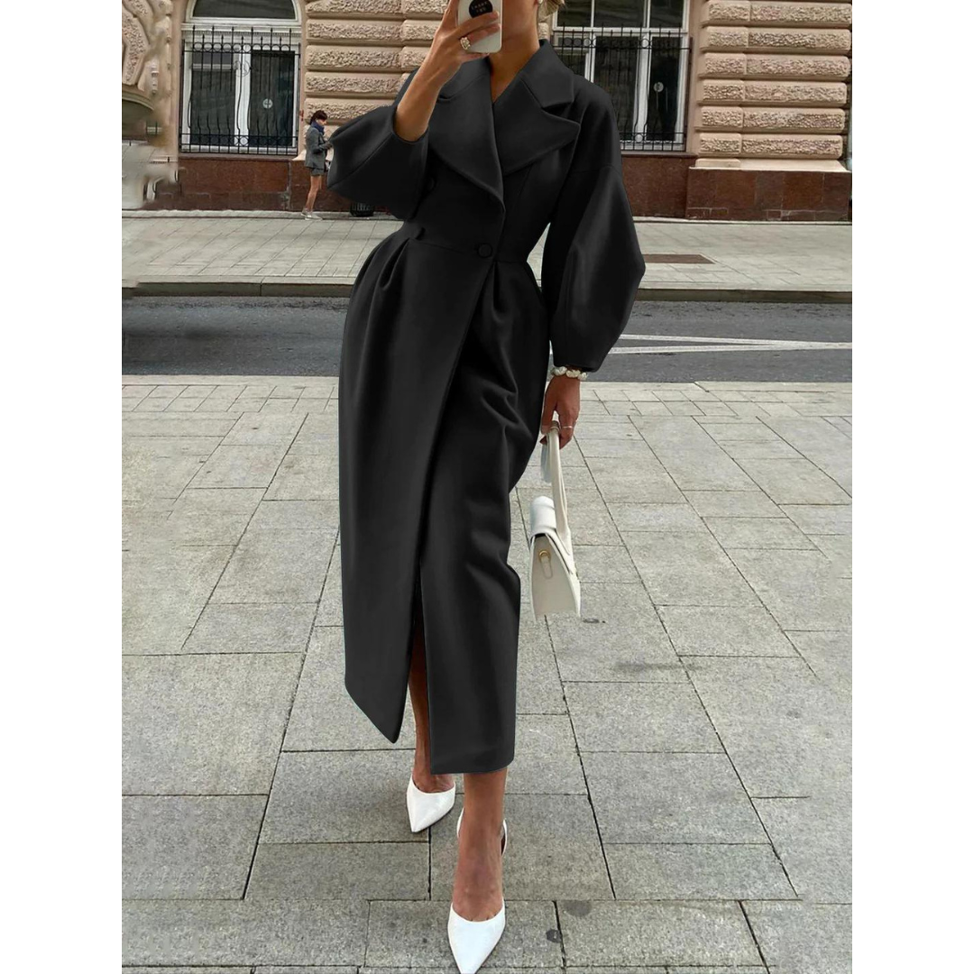 Manteau Femme Grande Taille Blanc Classique