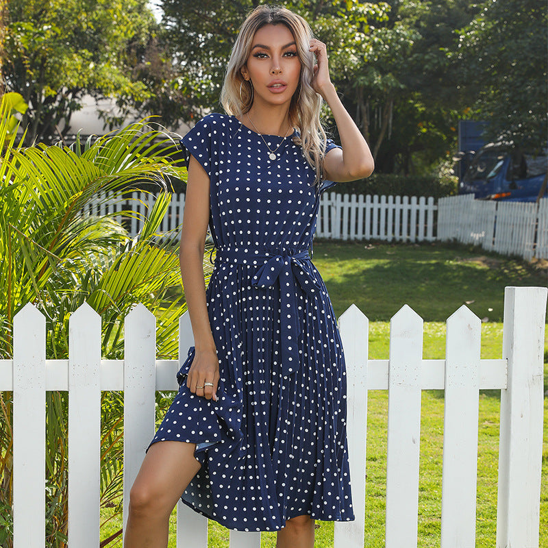 Robe Été Florale Courte pour Femme