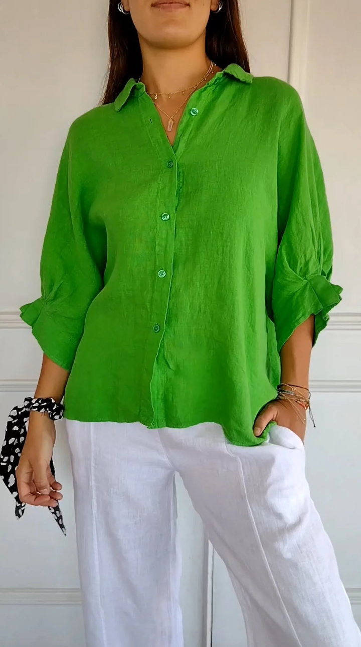 Variant image for BelleRue™ – Blouse Femme Élégante en Polyester Confort Durable et Chic-25