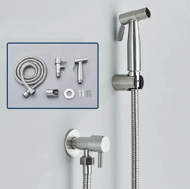 Douchette Salle de Bain Design Chromé
