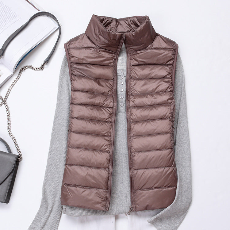 Gilet Femme Hiver Chauffant Sans Manches