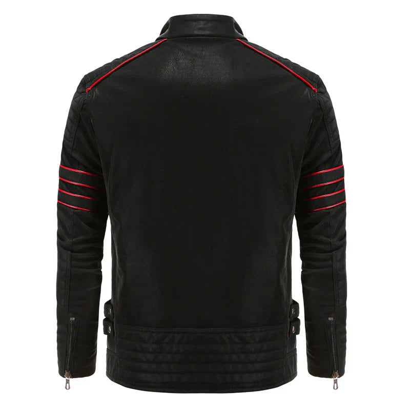 Blouson Cuir Homme Robuste et Élégant