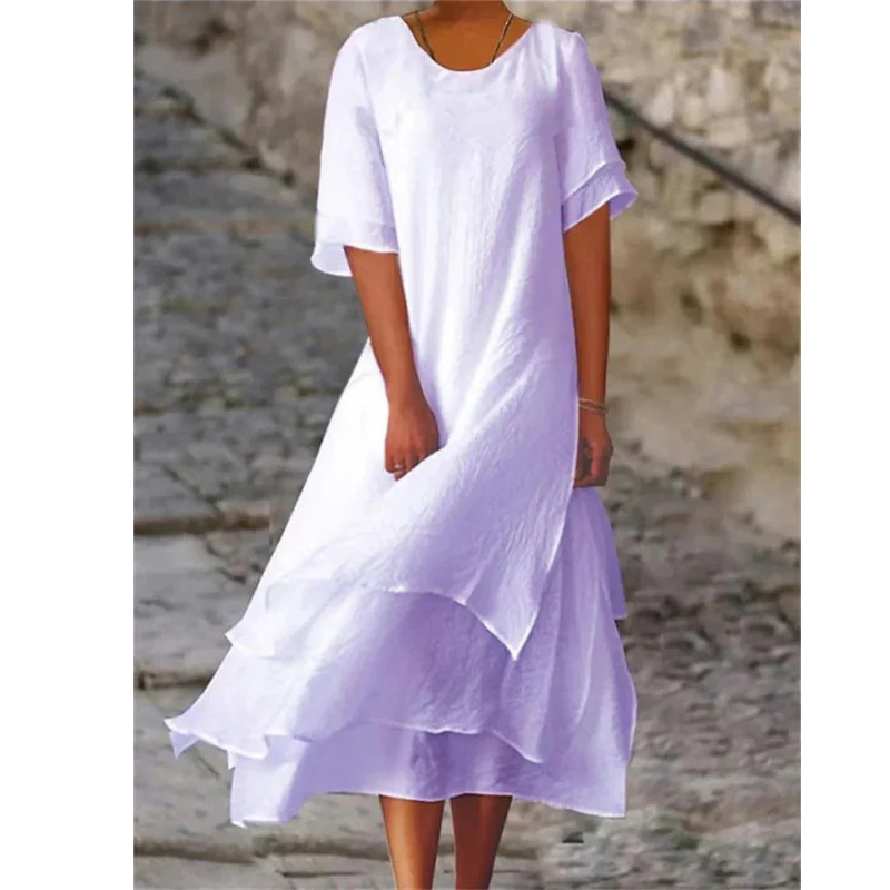 Robe Femme Chic et Confortable pour Tous Les Jours