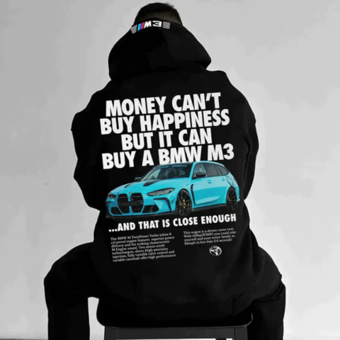 Sweat à capuche homme grand volume confortable