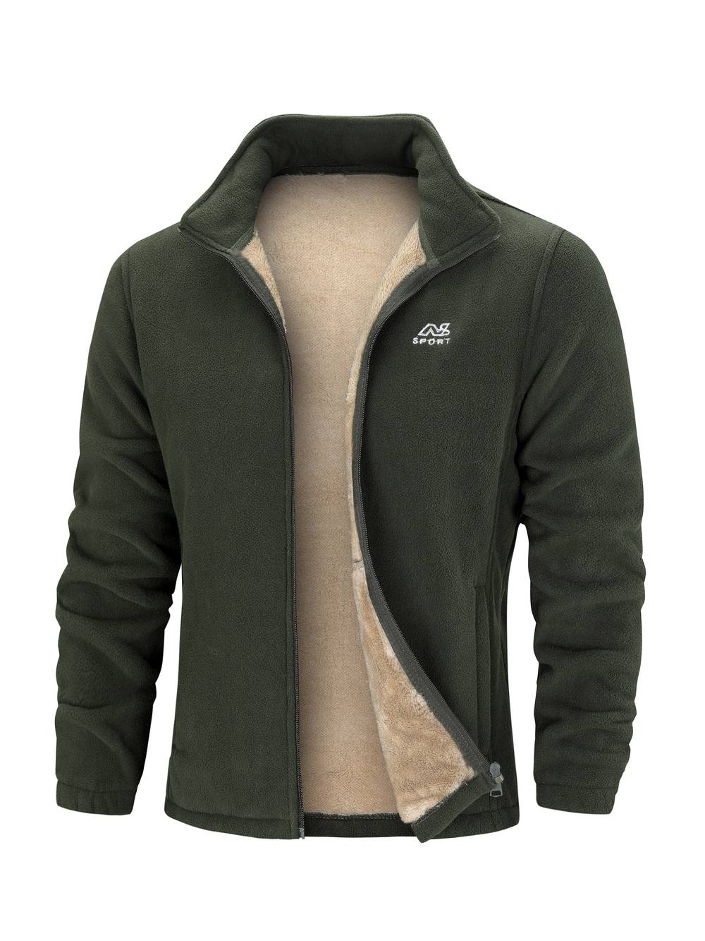 Veste Fleece Sherpa Douce et Chaude pour Hiver