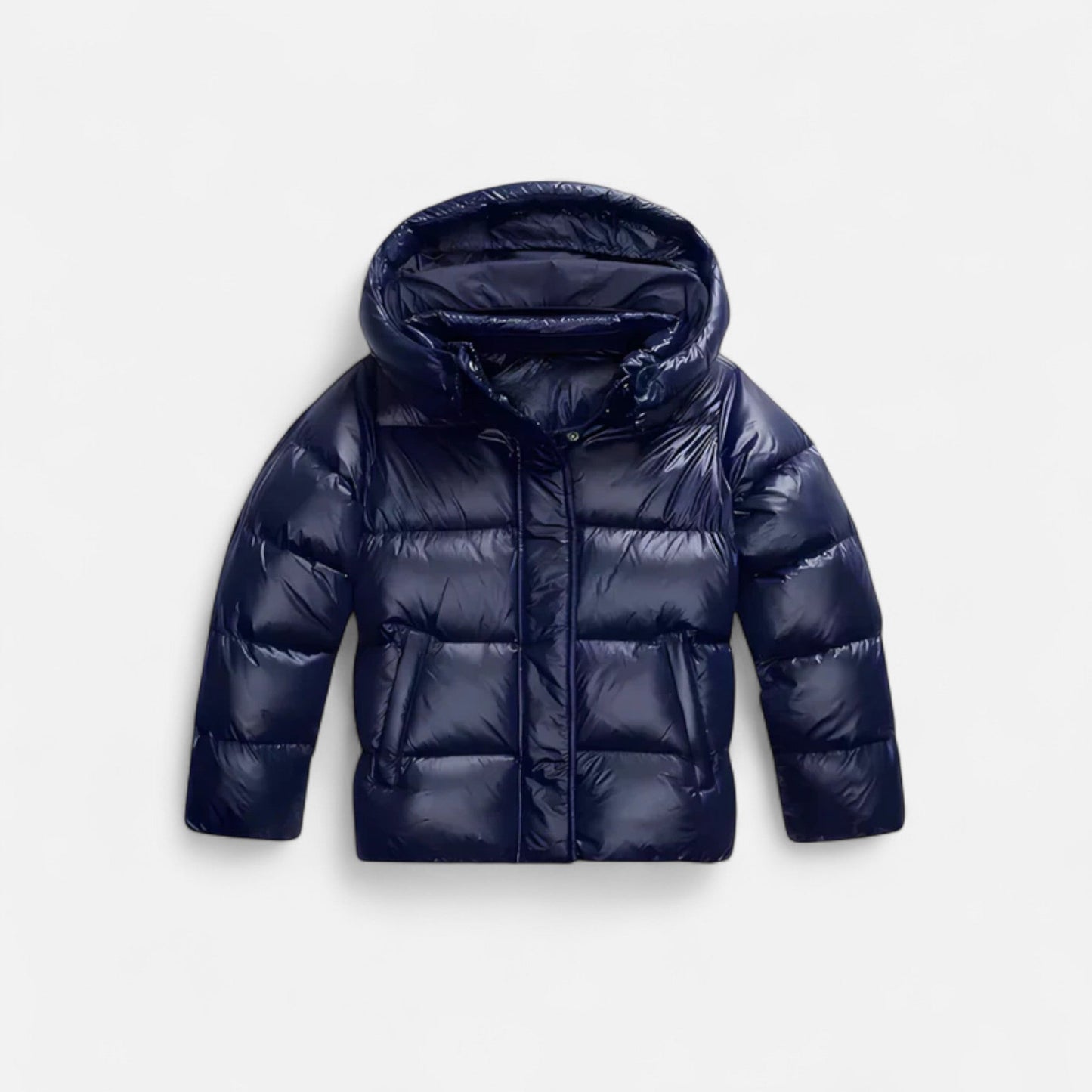 Doudoune Homme Noire à Capuche Sportive