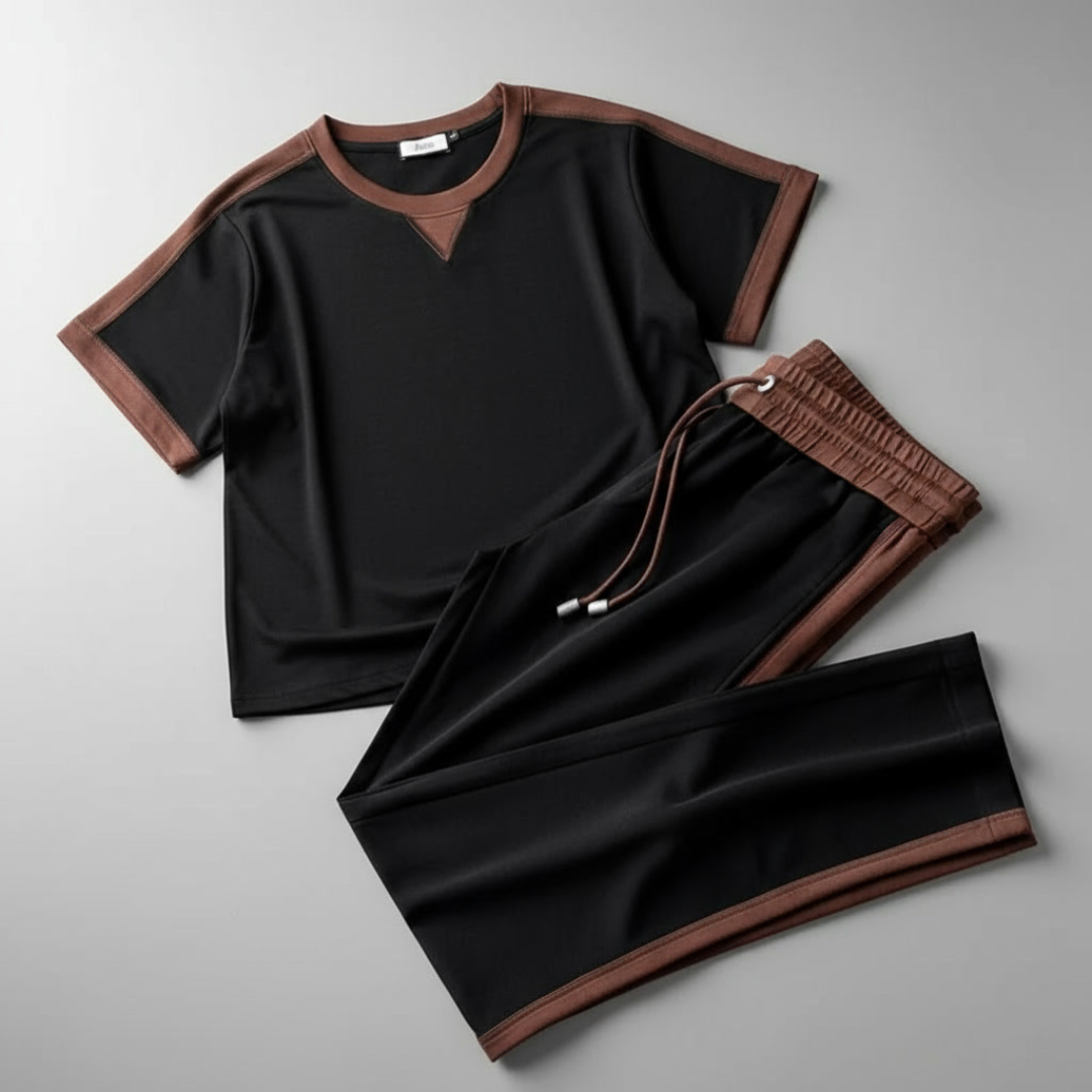 Costume Homme Deux Pièces Élégant en Laine