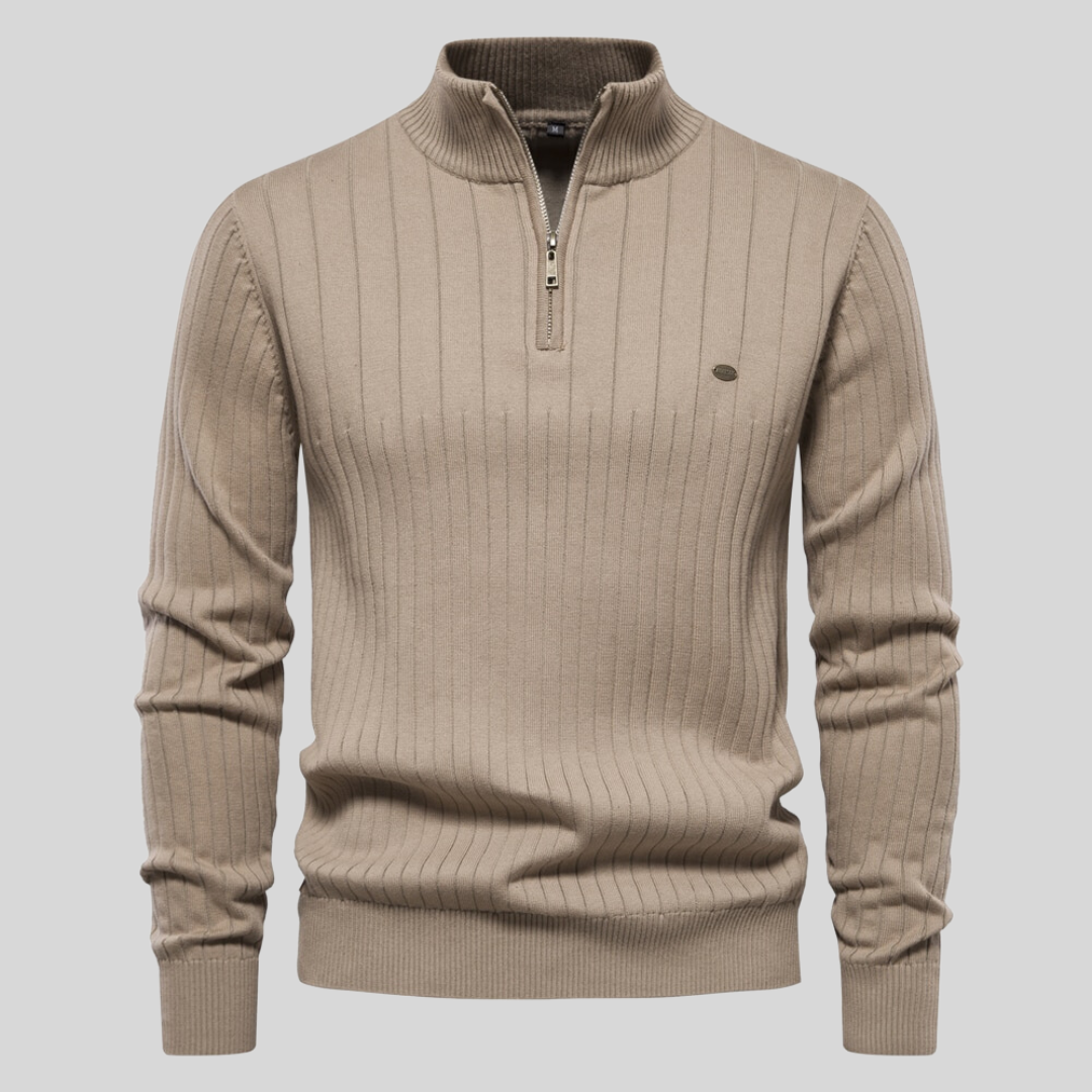 Variant image for Giorgio™ – Pull Homme Côtelé Doux et Élégant pour Confort Hivernal-6
