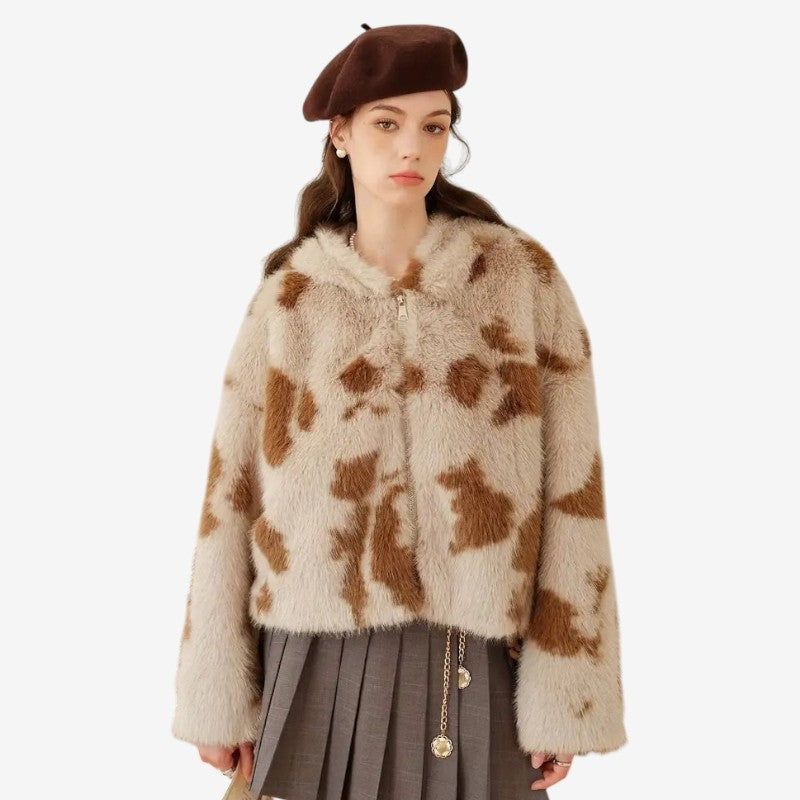 Manteau D'hiver Chic à Capuche avec Poches Réglables - PanierRoyale