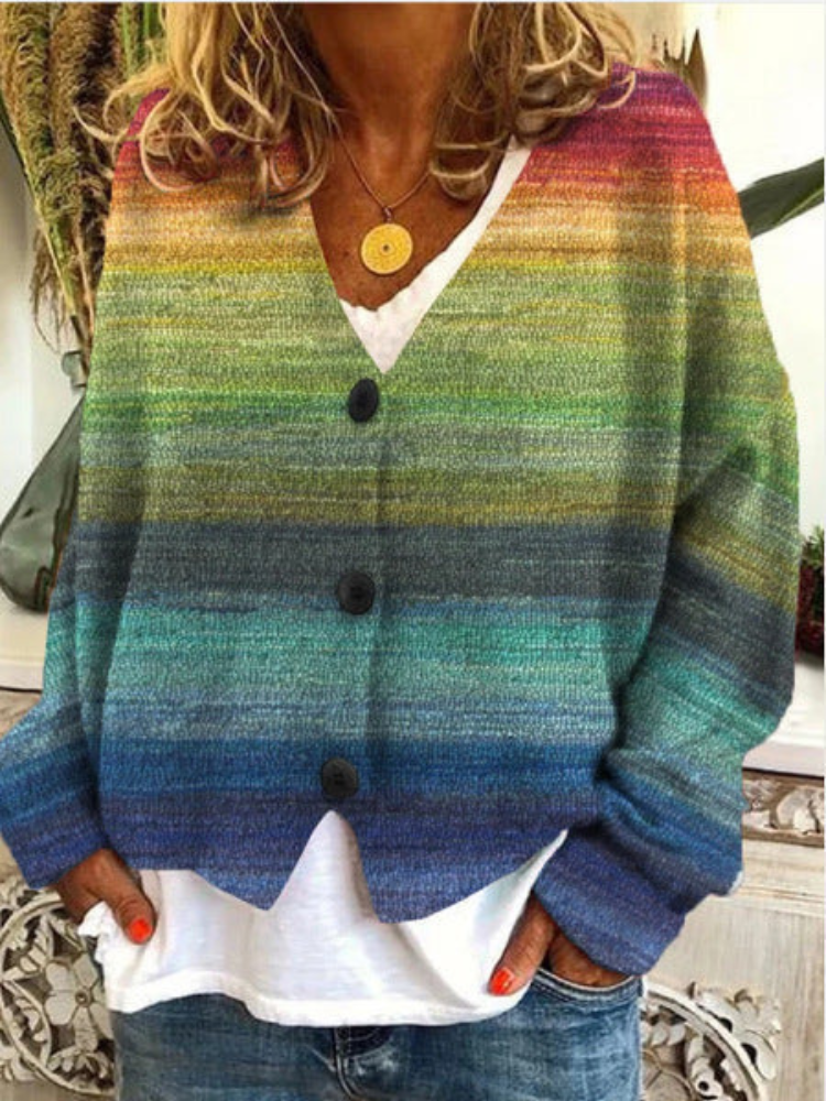 Cardigan Femme Manches Longues Tendance
