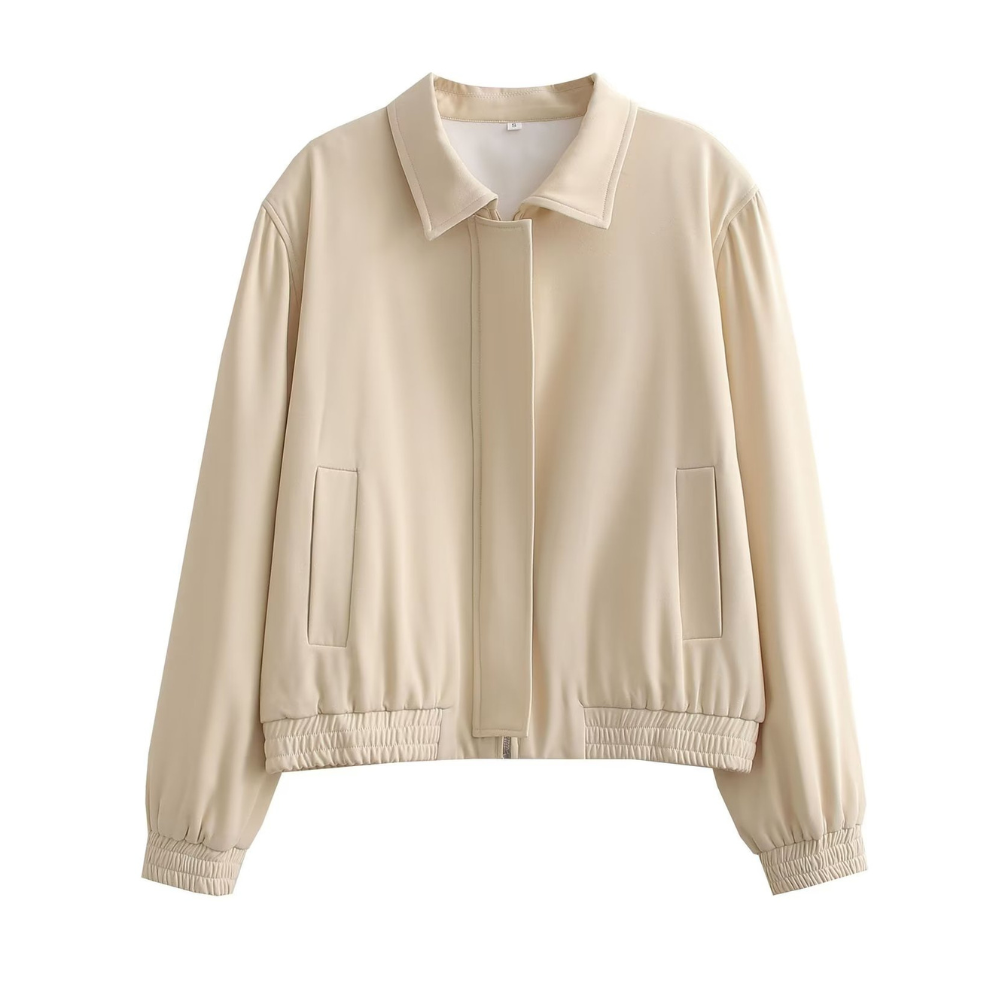 Veste Bomber Sport Chic avec Poches Latérales