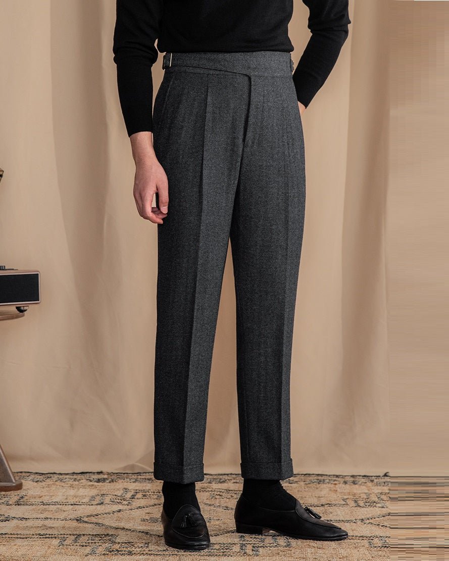 Pantalon Homme Slim Fit Élégant pour Ville