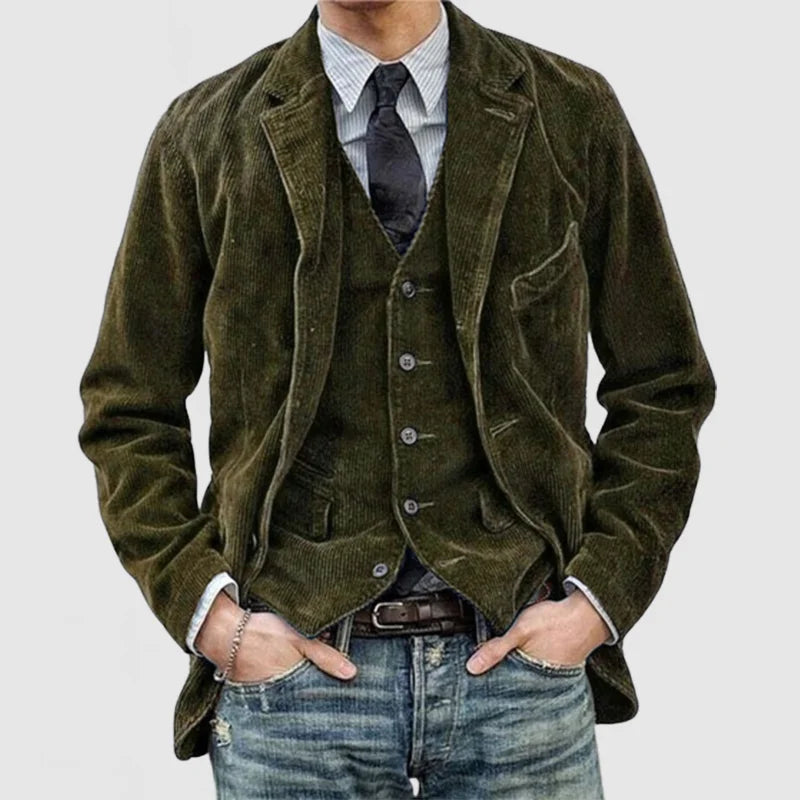 Blazer Homme Élégant mariage Noir Slim Fit