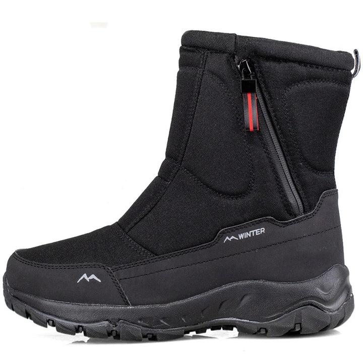 Bottes Hiver Imperméables Chauffantes à Fermeture Éclair