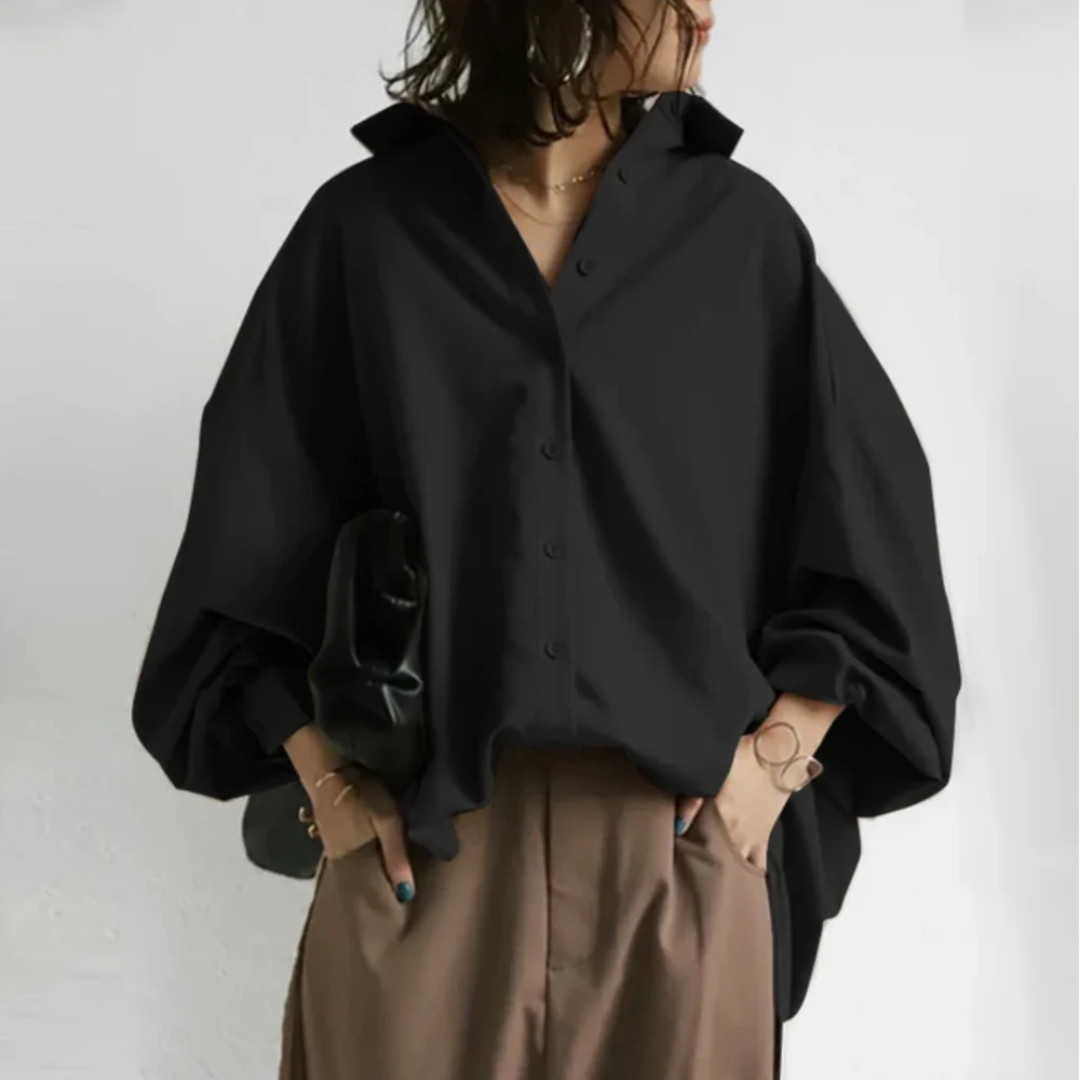Chemise Décontractée Grande Taille Élégante