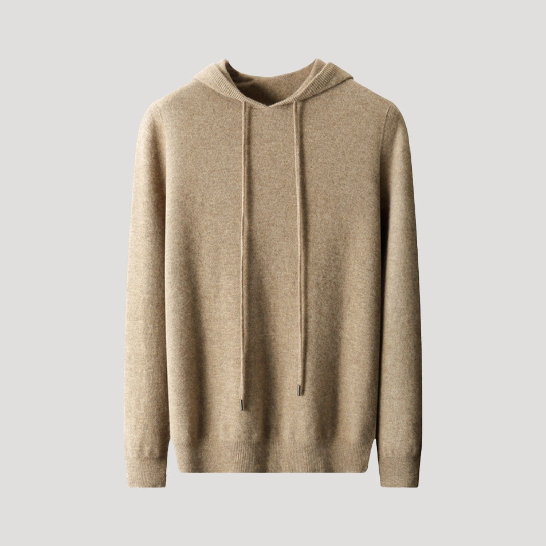 Pull à Capuche en Cachemire Doux pour Printemps