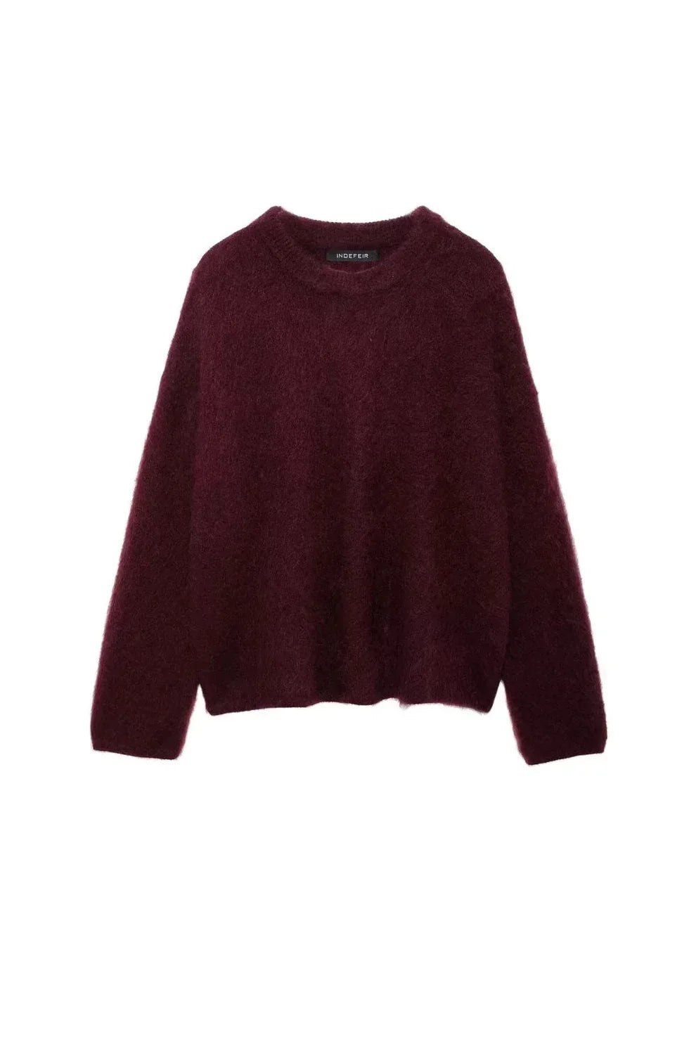 Pull Femme Hiver Léger et Doux Col Rond