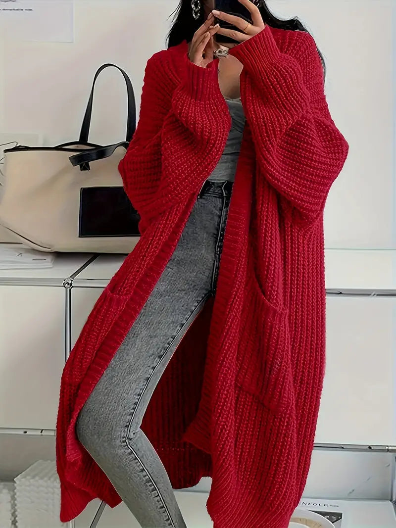 Gilet Femme Tricot Doux pour Automne et Hiver
