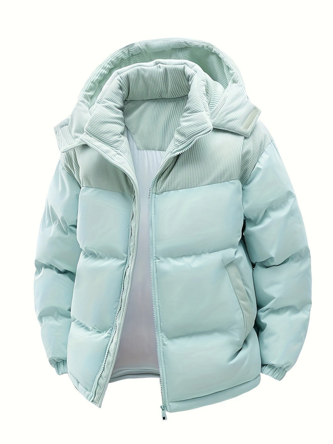 Veste Doudoune Femme Hiver avec Capuche Amovible