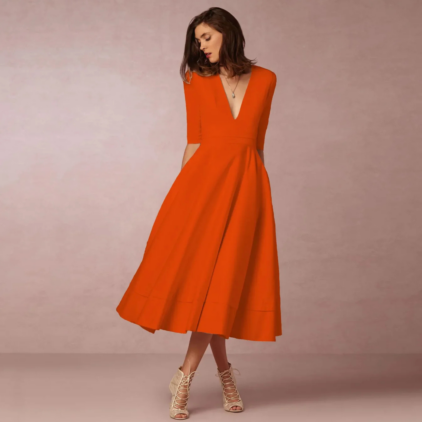 Robe de Cocktail Femmes Élégante et Chique