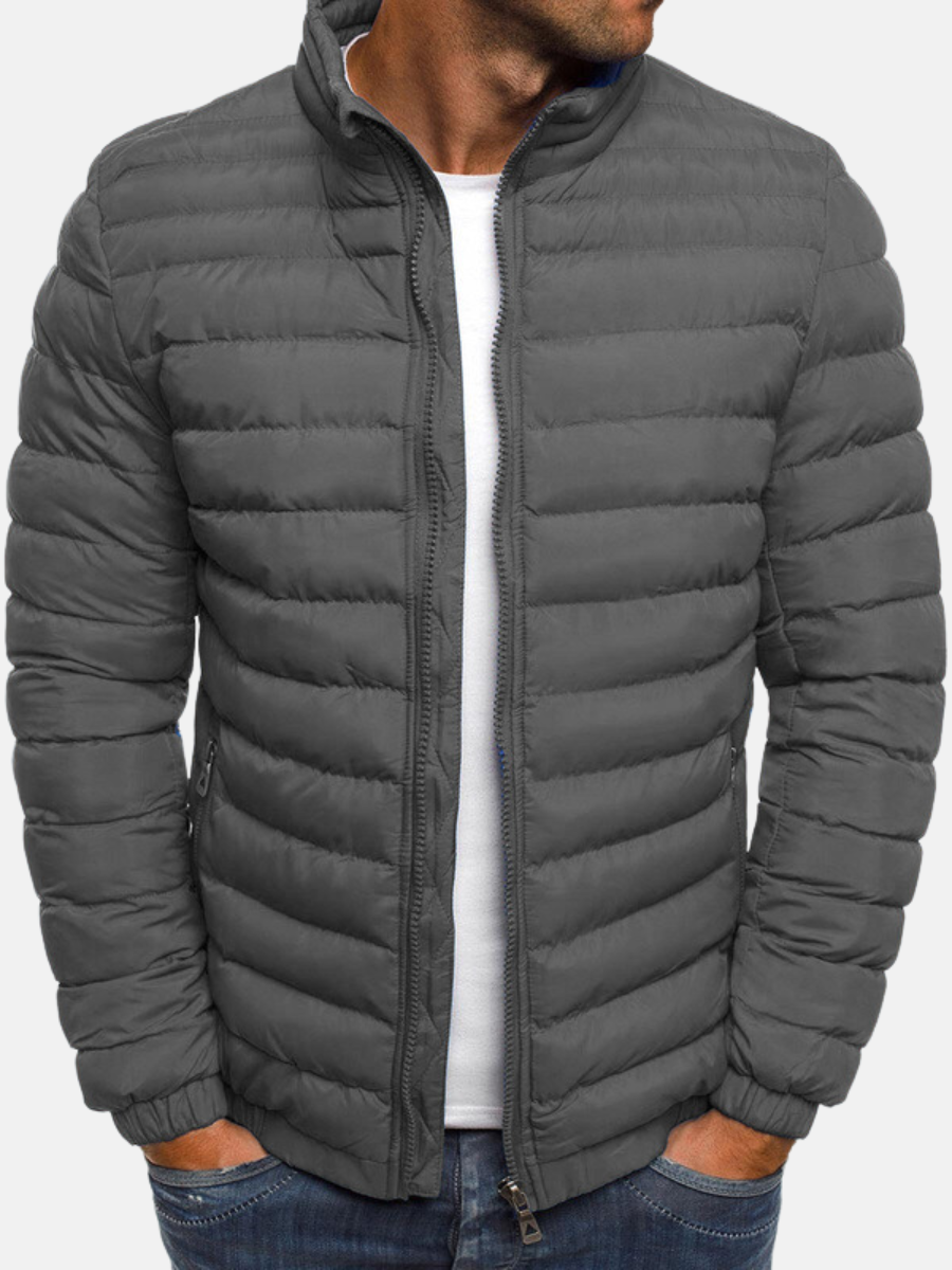 Veste Hiver Homme Légère et Chaude avec Capuchon