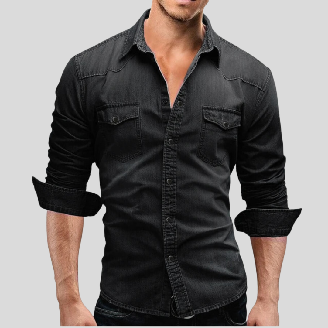 Chemise Homme Slim Fit Coton Confortable