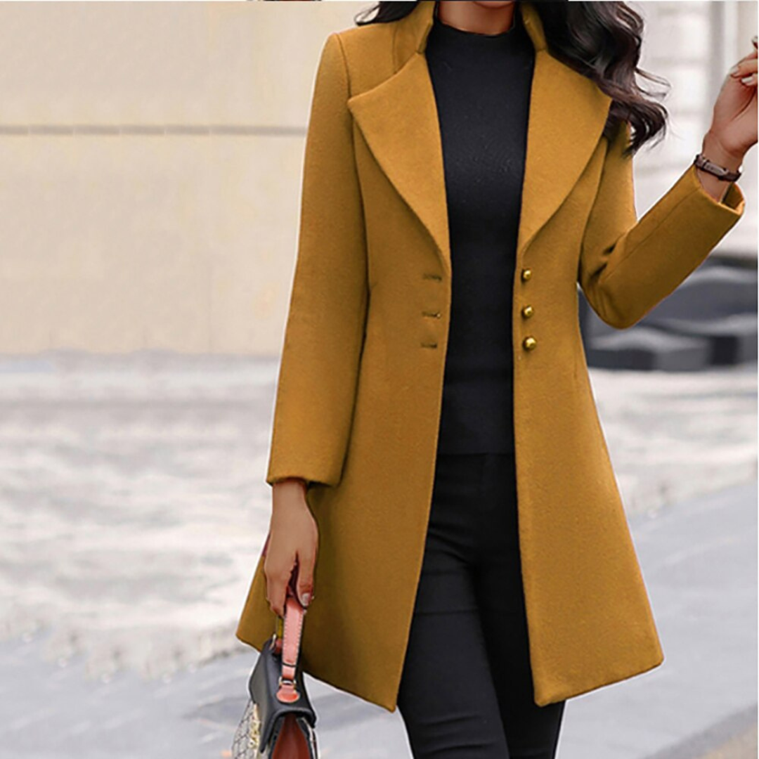 Manteau Femme Hiver Doux et Chaud en Laine