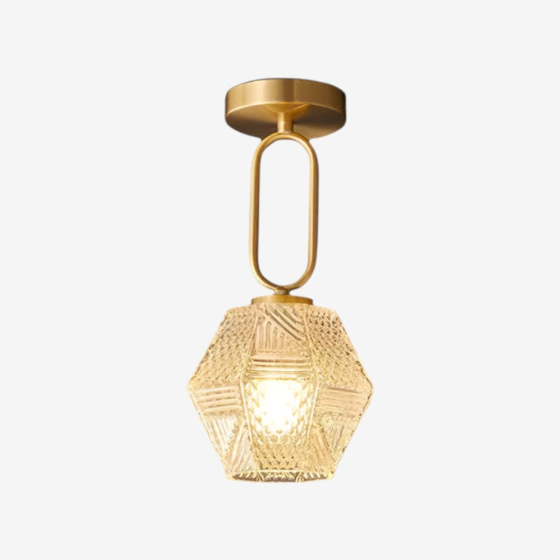 Luminaire Suspendu Cristal Design Élégant