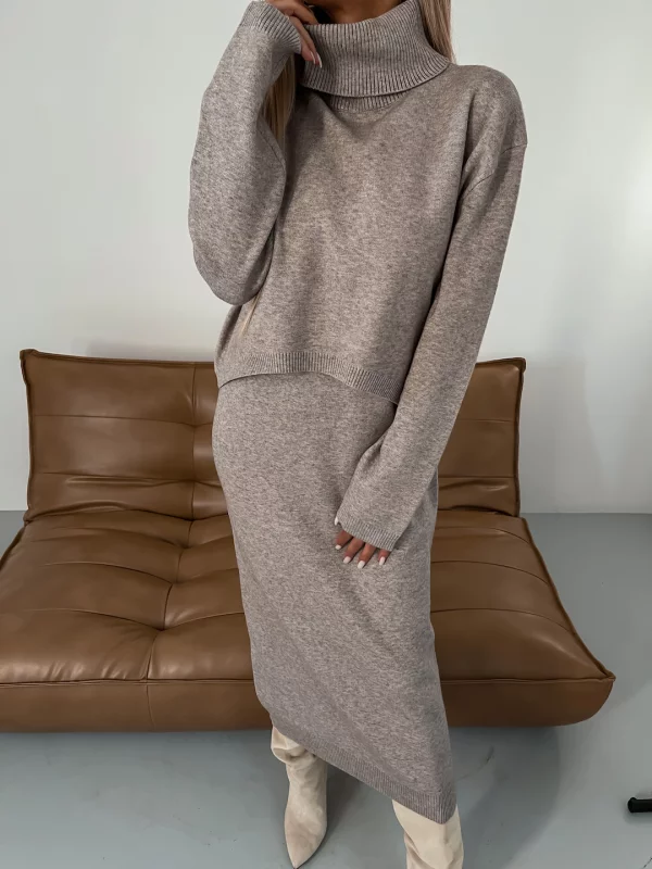 Pull et Chaussettes Femme Hiver Doux et Chaud