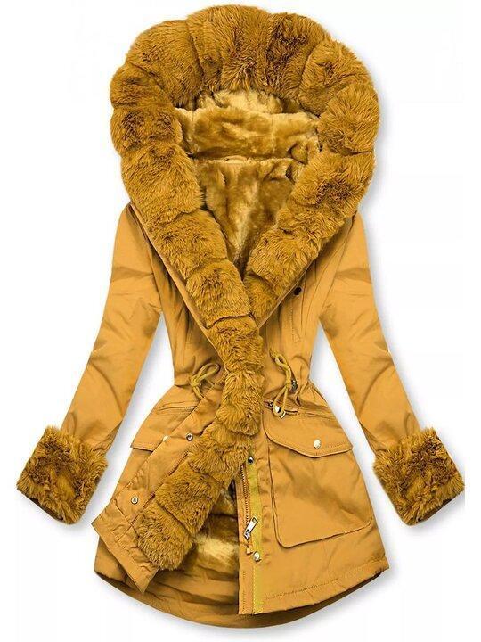 Veste Hiver Femme Doublure Peluche Chaude et Confortable